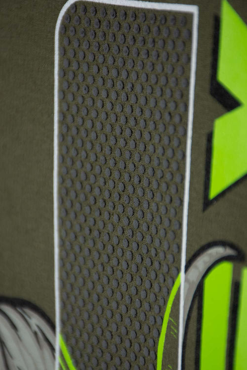 POLERON DE MIC CERRADO VERDE PARA NIÑO