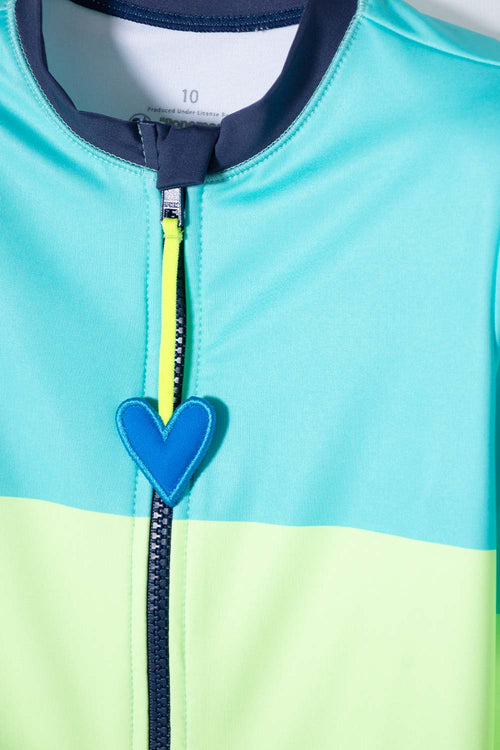 VESTIDO DE BAÑO DE MIC MULTICOLOR PARA NIÑA