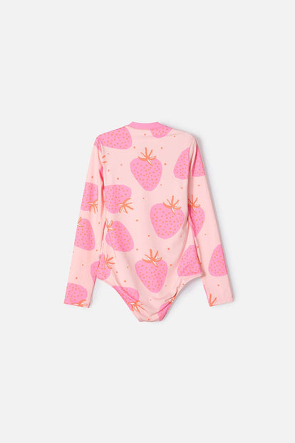 VESTIDO DE BAÑO DE MIC MANGA LARGA MULTICOLOR PARA NIÑA