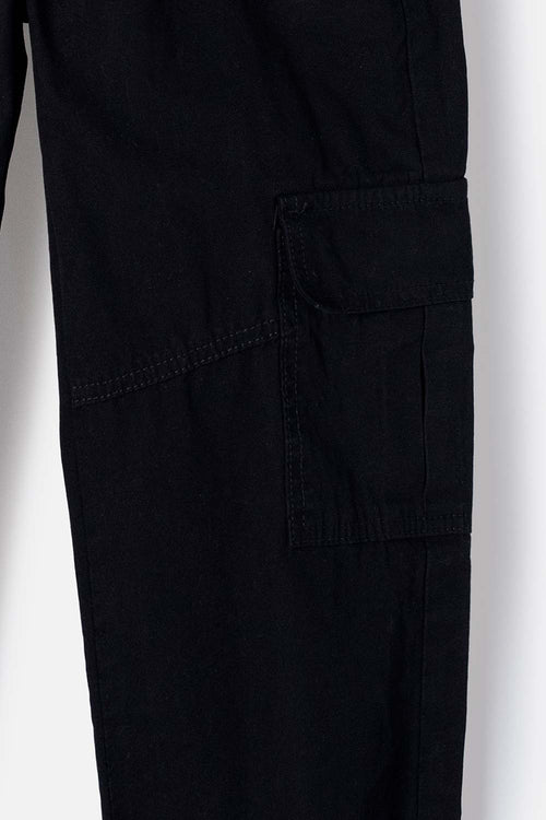 JOGGER DE MIC CON CORDÓN NEGRO PARA NIÑO