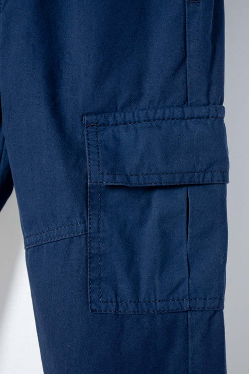 JOGGER DE LITTLEMIC CON CORDÓN AZUL PARA NIÑO 2T A 5T