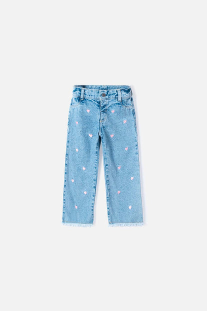 JEAN DE LITTLEMIC AZUL PARA NIÑA 2T A 5T