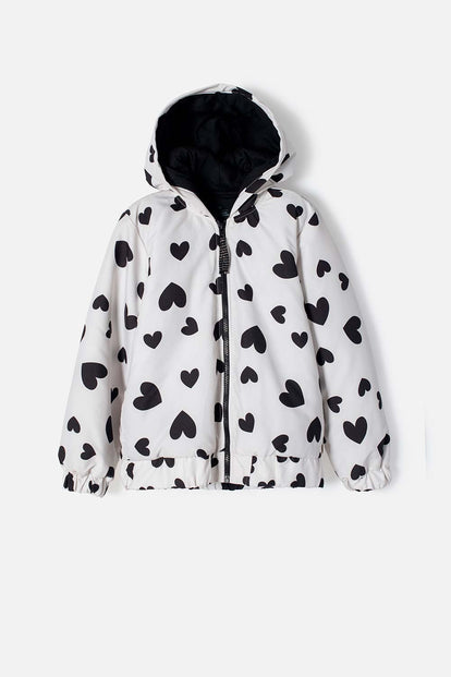CHAQUETA DE MIC CON CIERRE MULTICOLOR PARA NIÑA