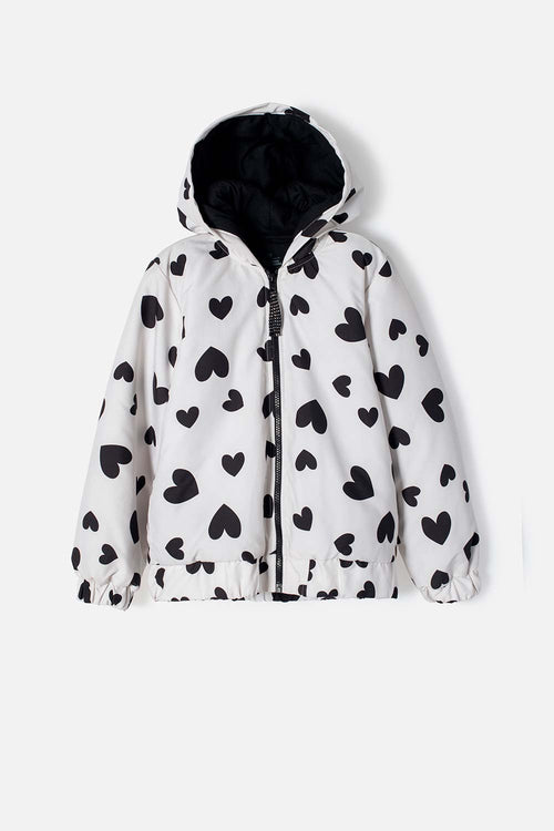 CHAQUETA DE MIC CON CIERRE MULTICOLOR PARA NIÑA