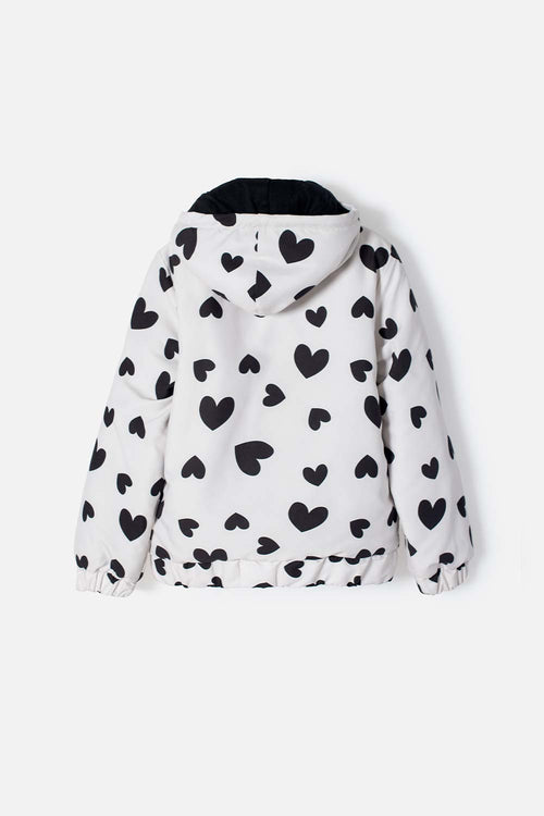 CHAQUETA DE MIC CON CIERRE MULTICOLOR PARA NIÑA