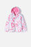 CHAQUETA LITTLEMIC MULTICOLOR CON CIERRE AJUSTABLE EN FRENTE PARA NIÑA 2T A 5T
