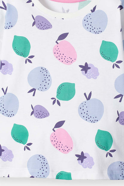 POLERA DE MIC MANGA CORTA MARFIL PARA NIÑA