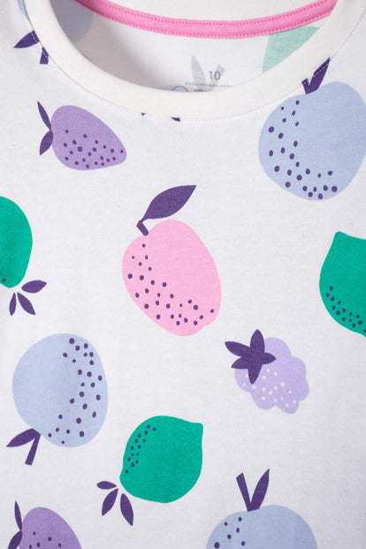 POLERA DE MIC MANGA CORTA MARFIL PARA NIÑA