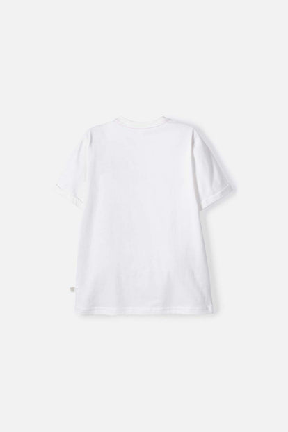 POLERA DE MIC MANGA CORTA MARFIL PARA NIÑA