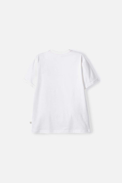 POLERA DE MIC MANGA CORTA MARFIL PARA NIÑA