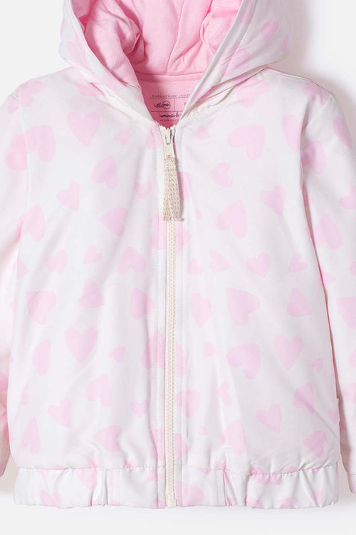 CHAQUETA DE LITTLEMIC CON CIERRE MULTICOLOR PARA NIÑA 2T A 5T