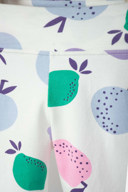 PACK X2 CALZAS LITTLEMIC MULTICOLOR PARA NIÑA 2T A 5T