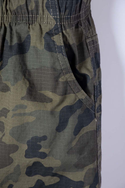 BERMUDA DE LITTLEMIC CON CORDÓN VERDE PARA NIÑO 2T A 5T