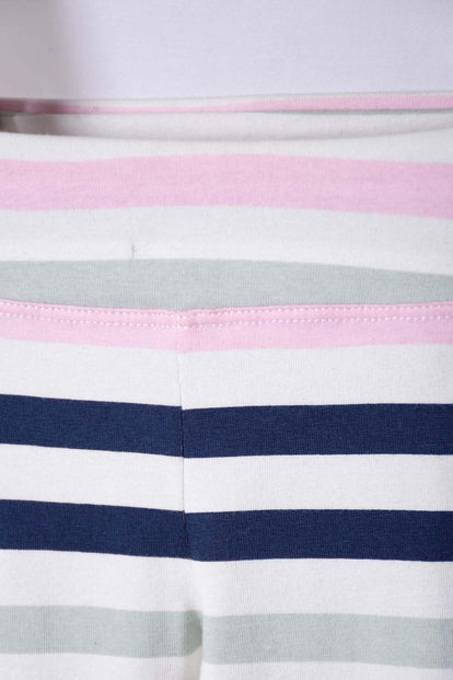 PACK X2 CALZAS LITTLEMIC MULTICOLOR PARA NIÑA 2T A 5T