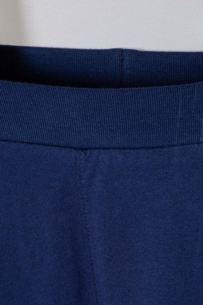 CONJUNTO LITTLEMIC BLANCO Y AZUL MANGA CORTA PARA BEBÉ NIÑO