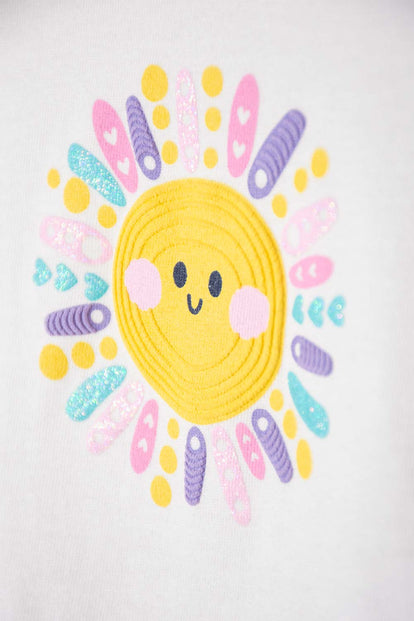 CONJUNTO DE LITTLEMIC CON PANTALÓN LARGO MULTICOLOR PARA BEBÉ NIÑA