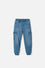 JOGGER DE MIC CON CORDÓN AZUL PARA NIÑO