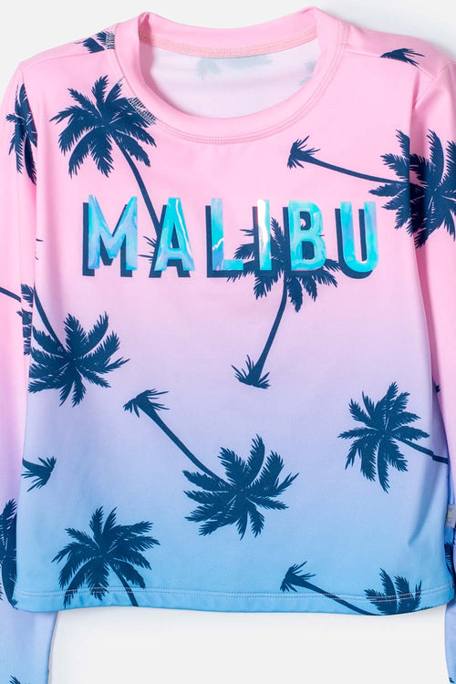 VESTIDO DE BAÑO DE MIC MULTICOLOR PARA NIÑA