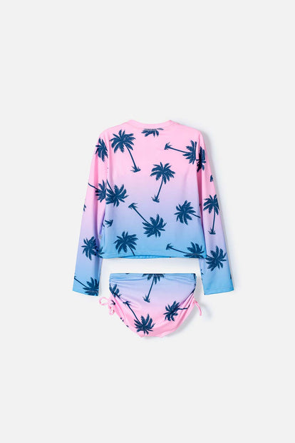 VESTIDO DE BAÑO DE MIC MULTICOLOR PARA NIÑA