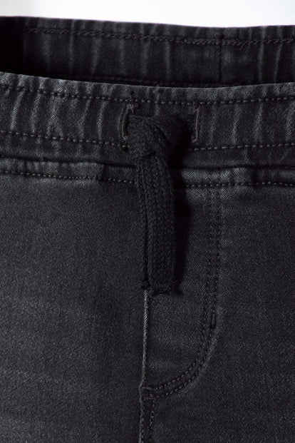 BERMUDA DE LITTLEMIC CON CORDÓN NEGRO PARA NIÑO 2T A 5T