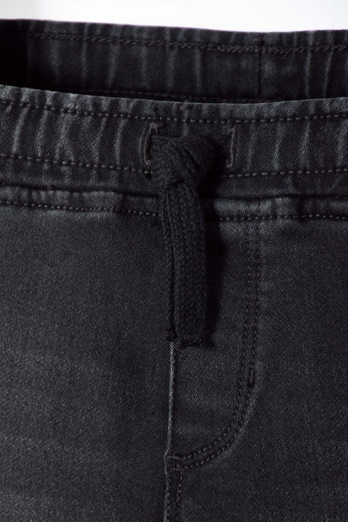 BERMUDA DE LITTLEMIC CON CORDÓN NEGRO PARA NIÑO 2T A 5T