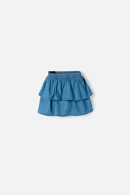 CALZAS DE LITTLEMIC CON BOLERO AZUL PARA NIÑA 2T A 5T