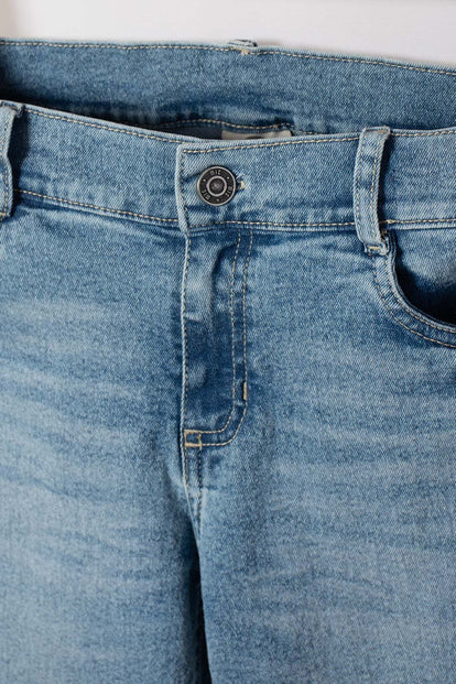 JEAN DE MIC BOTA AMPLIA AZUL PARA NIÑA