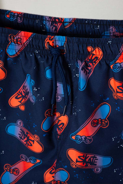 BERMUDA DE BAÑO DE MIC CON CORDÓN PARA NIÑO