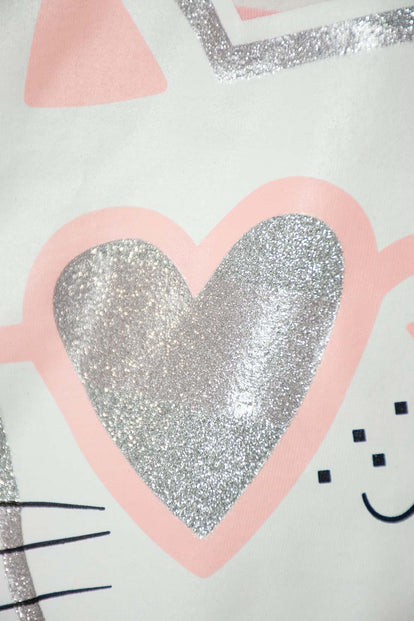 POLERA DE MIC MANGA CORTA MULTICOLOR PARA NIÑA