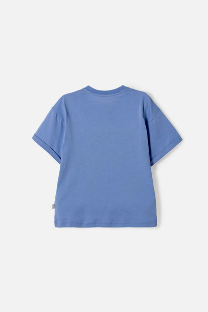 POLERA DE MIC MANGA CORTA MULTICOLOR PARA NIÑA