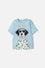 POLERA DE MIC MANGA CORTA MULTICOLOR PARA NIÑA