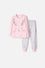 PIJAMA DE LITTLEMIC PANTALÓN LARGO MULTICOLOR PARA NIÑA 2T A 6T