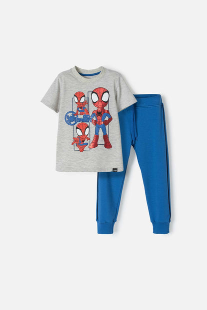 CONJUNTO DE SPIDEY  AND HIS AMAZING FRIENDS PARA NIÑO 2T A 5T