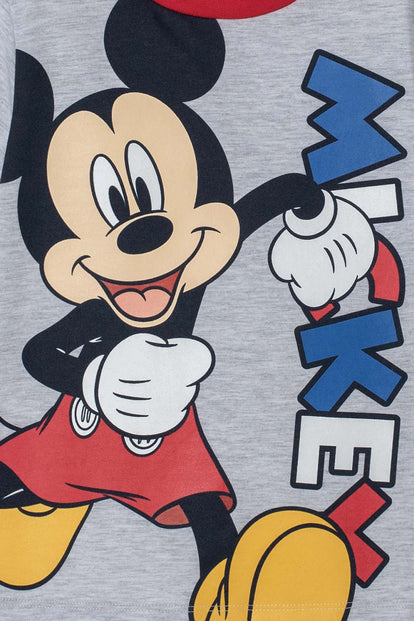 PIJAMA DE MICKEY MOUSE CON PANTALÓN LARGO MULTICOLOR PARA NIÑO 2T A 5T