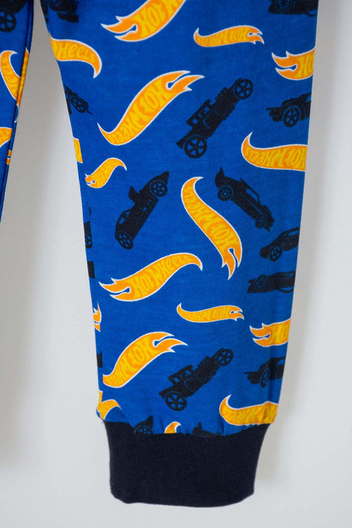 PIJAMA DE HOTWHEELS MANGA CORTA MULTICOLOR PARA NIÑO 2T A 5T