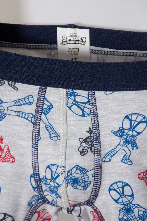 PACK X2 BOXER DE SPIDER-MAN MULTICOLOR PARA NIÑO 2T A 6T