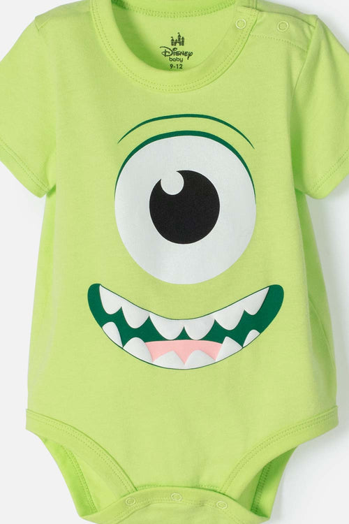BODY DE MONSTERS UNIVERSITY VERDE PARA BEBÉ NIÑO