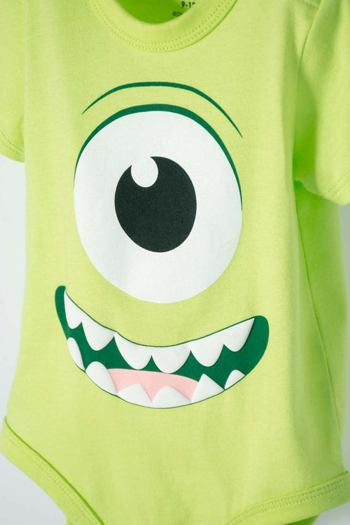 BODY DE MONSTERS UNIVERSITY VERDE PARA BEBÉ NIÑO