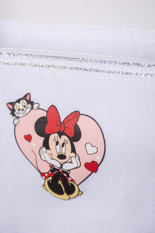 PACK X2 PANTIES DE MINNIE MOUSE MULTICOLOR PARA NIÑA 2T A 5T