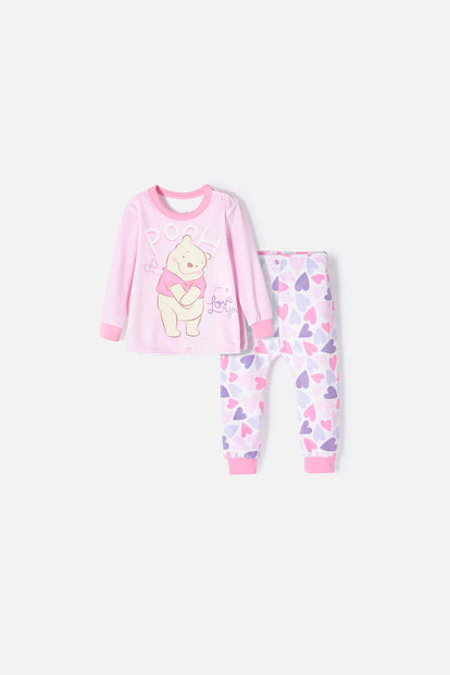 PIJAMA DE WINNIE THE POOH MULTICOLOR PARA BEBÉ NIÑA