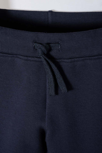 CONJUNTO DE SUPERMAN AZUL OSCURO DE PANTALÓN LARGO PARA NIÑO 2T A 5T