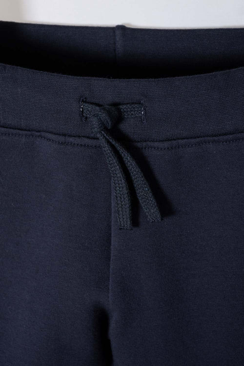 CONJUNTO DE SUPERMAN AZUL OSCURO DE PANTALÓN LARGO PARA NIÑO 2T A 5T