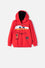 POLERÓN DE CARS CON CAPUCHA ROJO PARA NIÑO 2T A 6T