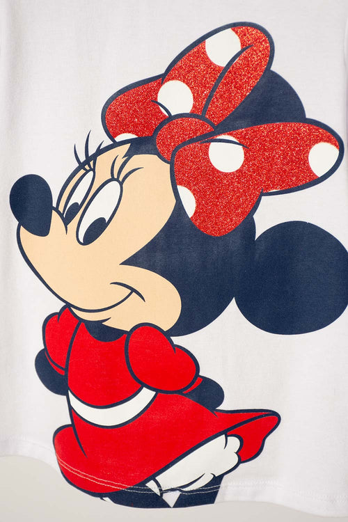 PIJAMA DE MINNIE MOUSE MULTICOLOR PARA NIÑA 2T A 5T