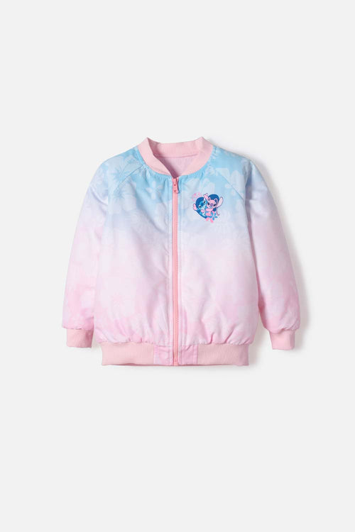 CHAQUETA DE STITCH MULTICOLOR PARA NIÑA 2T A 5T