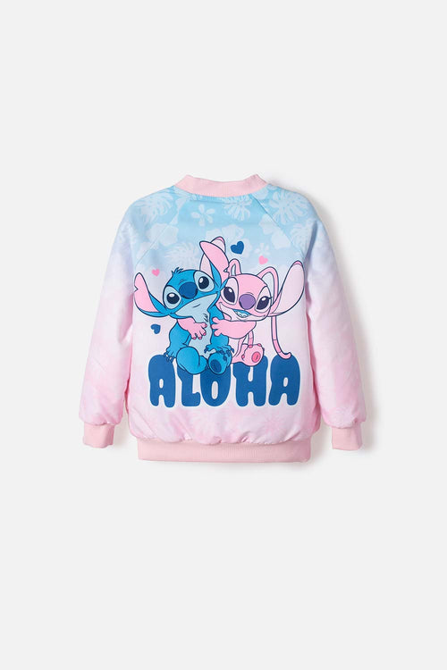 CHAQUETA DE STITCH MULTICOLOR PARA NIÑA 2T A 5T