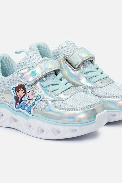 TENIS CON LUCES DE FROZEN MULTICOLOR PARA NIÑA