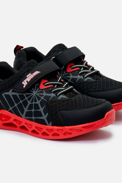 TENIS CON LUCES DE SPIDER-MAN MULTICOLOR PARA NIÑO